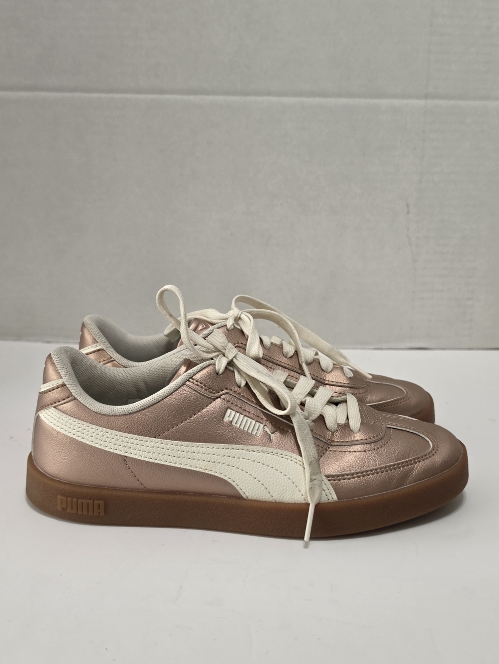 Puma Club Era II Sneaker Gold Metallic Sneaker Size 8